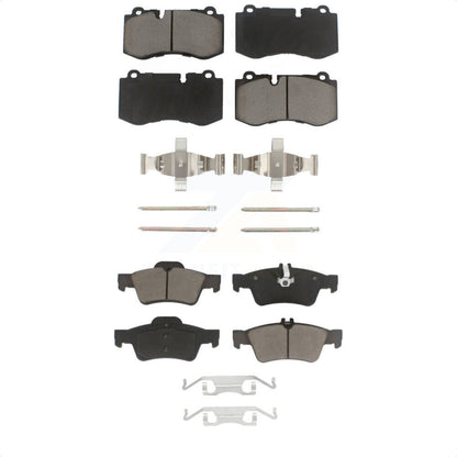 [Avant + Arrière] Kit de plaquette (céramique) de frein pour Mercedes-Benz S550 SL550 CL550 S600 S350 S400 CL600 S450 KCX-100047 par CMX