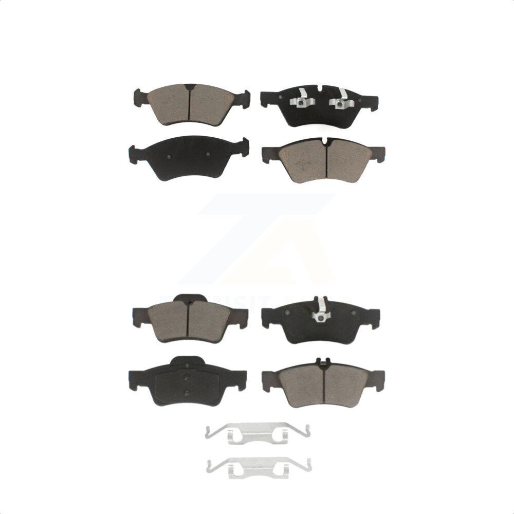 [Avant + Arrière] Kit de plaquette (céramique) de frein pour Mercedes-Benz E350 E550 E500 AWD KCX-100048 par CMX