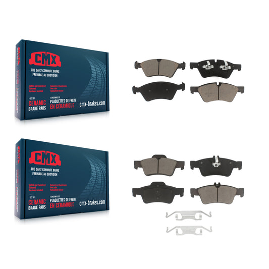 [Avant + Arrière] Kit de plaquette (céramique) de frein pour Mercedes-Benz E350 E550 E500 AWD KCX-100048