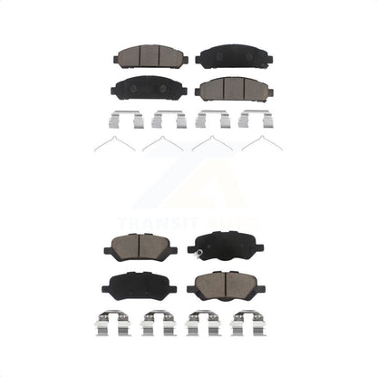 [Avant + Arrière] Kit de plaquette (céramique) de frein pour 2009-2016 Toyota Venza KCX-100051 par CMX
