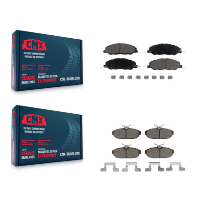 [Avant + Arrière] Kit de plaquette (céramique) de frein pour Ford Mustang Avanti KCX-100063