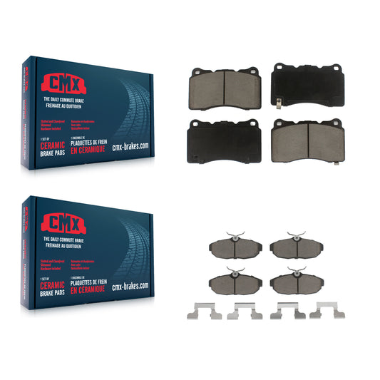 [Avant + Arrière] Kit de plaquette (céramique) de frein pour Ford Mustang KCX-100064