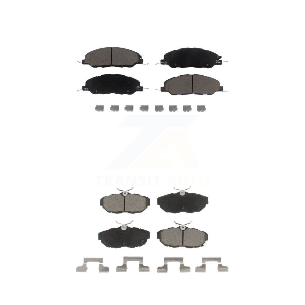 [Avant + Arrière] Kit de plaquette (céramique) de frein pour Ford Mustang KCX-100065 par CMX