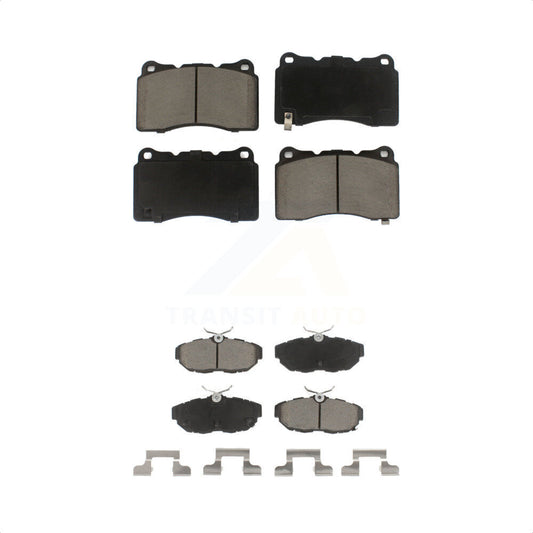 [Avant + Arrière] Kit de plaquette (céramique) de frein pour Ford Mustang KCX-100066 par CMX