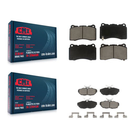 [Avant + Arrière] Kit de plaquette (céramique) de frein pour Ford Mustang KCX-100066