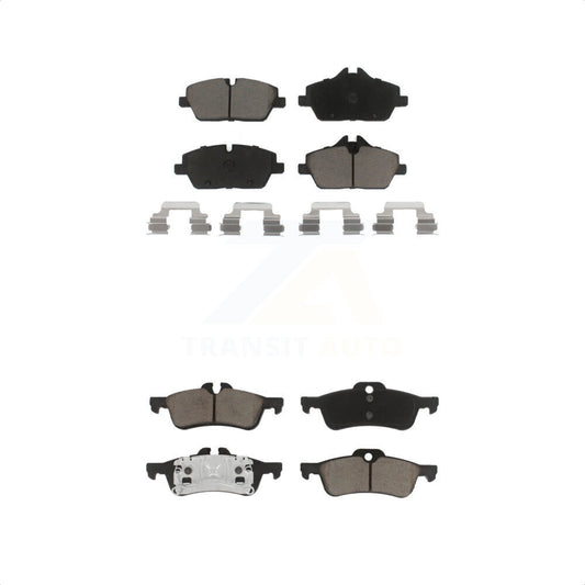 [Avant + Arrière] Kit de plaquette (céramique) de frein pour 2007-2008 Mini Cooper Convertible avec 280mm Diameter Rotor KCX-100073 par CMX