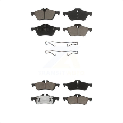 [Avant + Arrière] Kit de plaquette (céramique) de frein pour Mini Cooper avec 276mm Diameter Rotor KCX-100075 par CMX