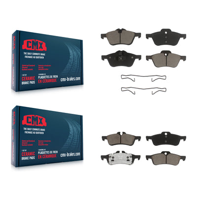 [Avant + Arrière] Kit de plaquette (céramique) de frein pour Mini Cooper avec 276mm Diameter Rotor KCX-100075