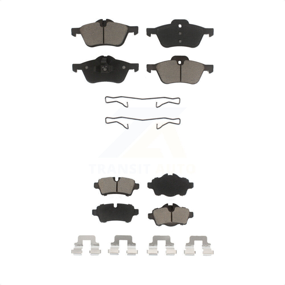 [Avant + Arrière] Kit de plaquette (céramique) de frein pour Mini Cooper avec 276mm Diameter Rotor KCX-100076 par CMX