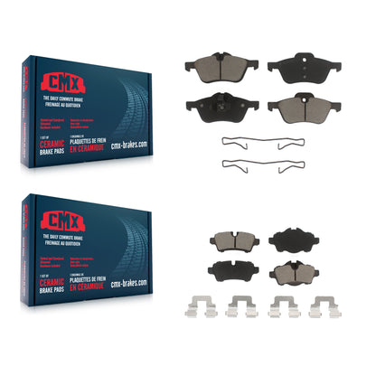 [Avant + Arrière] Kit de plaquette (céramique) de frein pour Mini Cooper avec 276mm Diameter Rotor KCX-100076