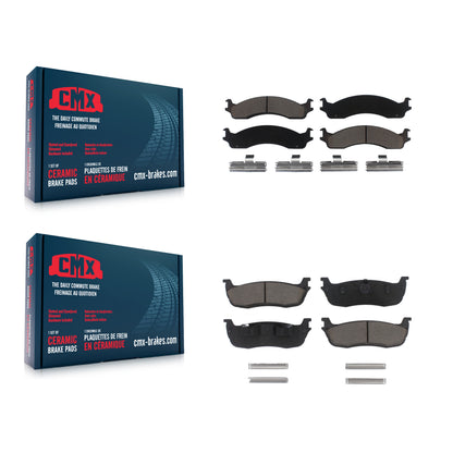 [Avant + Arrière] Kit de plaquette (céramique) de frein pour Ford F-250 HD KCX-100082