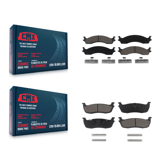 [Avant + Arrière] Kit de plaquette (céramique) de frein pour Ford F-250 HD KCX-100082