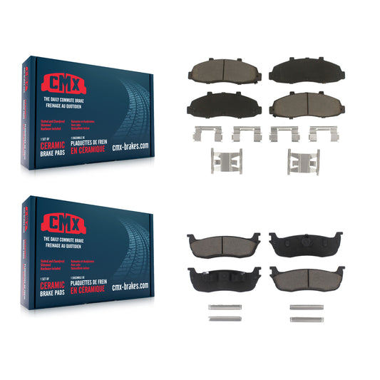 [Avant + Arrière] Kit de plaquette (céramique) de frein pour Ford F-150 Heritage Lincoln Blackwood KCX-100083