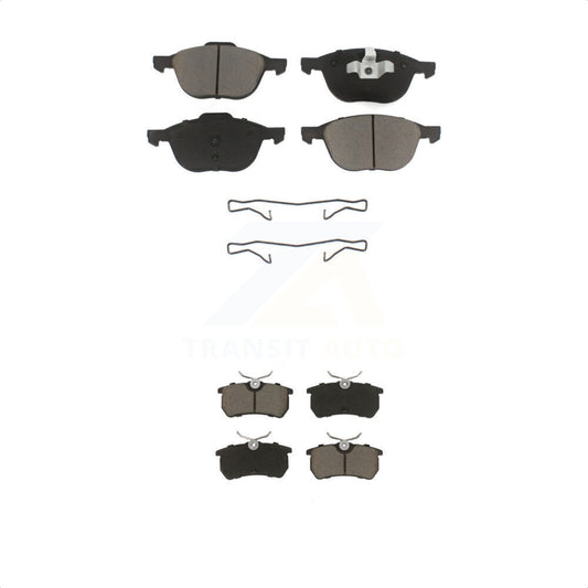 [Avant + Arrière] Kit de plaquette (céramique) de frein pour Ford Focus KCX-100089 par CMX