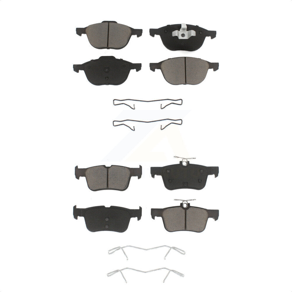 [Avant + Arrière] Kit de plaquette (céramique) de frein pour Ford Escape KCX-100090 par CMX