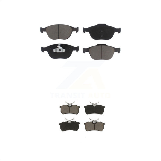 [Avant + Arrière] Kit de plaquette (céramique) de frein pour Ford Focus SVT KCX-100092 par CMX