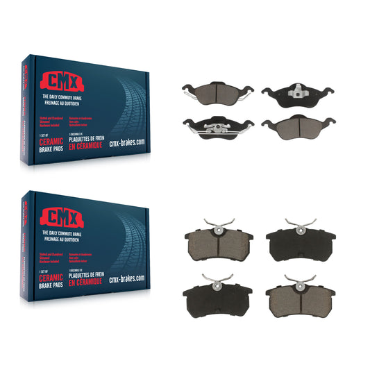 [Avant + Arrière] Kit de plaquette (céramique) de frein pour Ford Focus KCX-100093