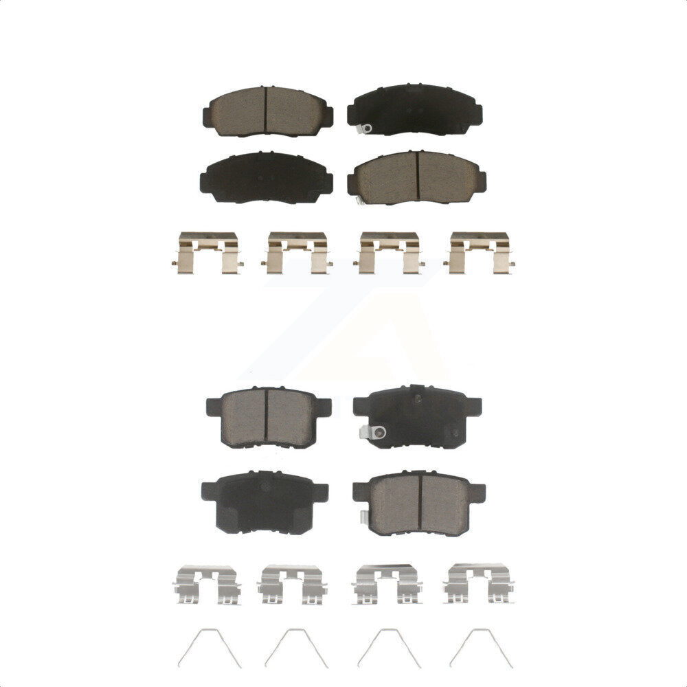 [Avant + Arrière] Kit de plaquette (céramique) de frein pour Honda Accord Acura TSX KCX-100102 par CMX