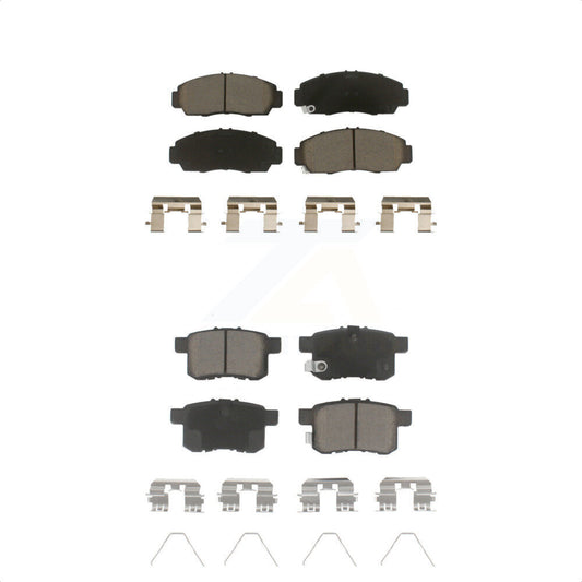 [Avant + Arrière] Kit de plaquette (céramique) de frein pour Honda Accord Acura TSX KCX-100102 par CMX