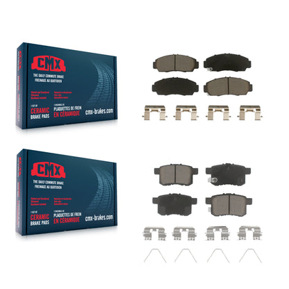 [Avant + Arrière] Kit de plaquette (céramique) de frein pour Honda Accord Acura TSX KCX-100102