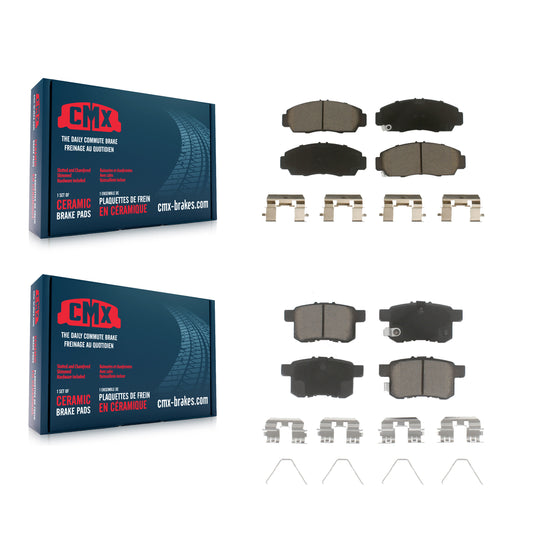 [Avant + Arrière] Kit de plaquette (céramique) de frein pour Honda Accord Acura TSX KCX-100102