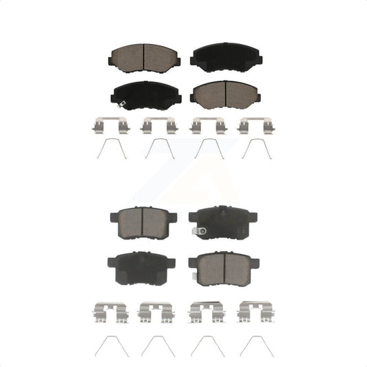 [Avant + Arrière] Kit de plaquette (céramique) de frein pour Honda Accord KCX-100103 par CMX