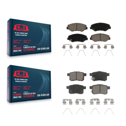 [Avant + Arrière] Kit de plaquette (céramique) de frein pour Honda Accord KCX-100103