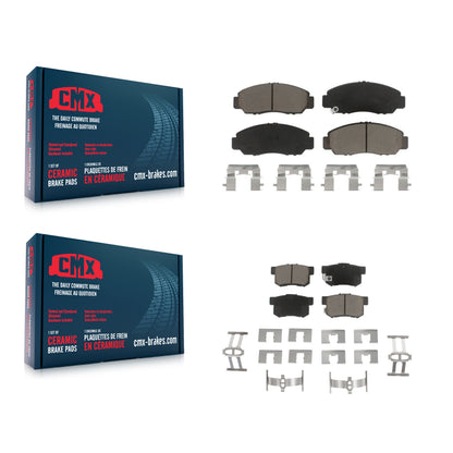 [Avant + Arrière] Kit de plaquette (céramique) de frein pour Honda Accord Acura CSX KCX-100104