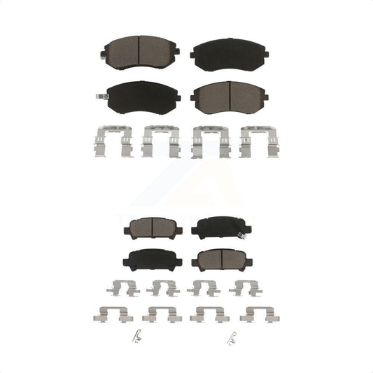 [Avant + Arrière] Kit de plaquette (céramique) de frein pour Subaru Outback Impreza Forester Legacy Baja KCX-100110 par CMX