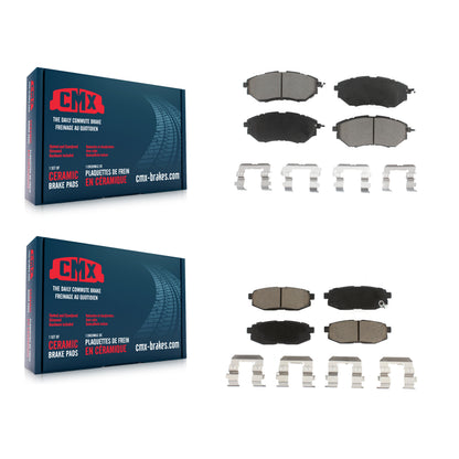 [Avant + Arrière] Kit de plaquette (céramique) de frein pour Subaru Forester Outback Legacy Tribeca B9 KCX-100111