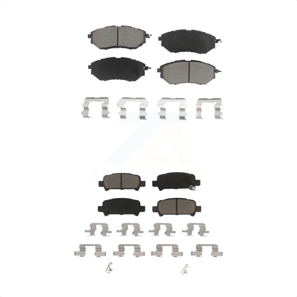 [Avant + Arrière] Kit de plaquette (céramique) de frein pour Subaru Legacy KCX-100112 par CMX