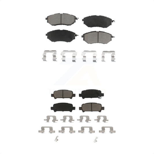 [Avant + Arrière] Kit de plaquette (céramique) de frein pour Subaru Legacy KCX-100112 par CMX