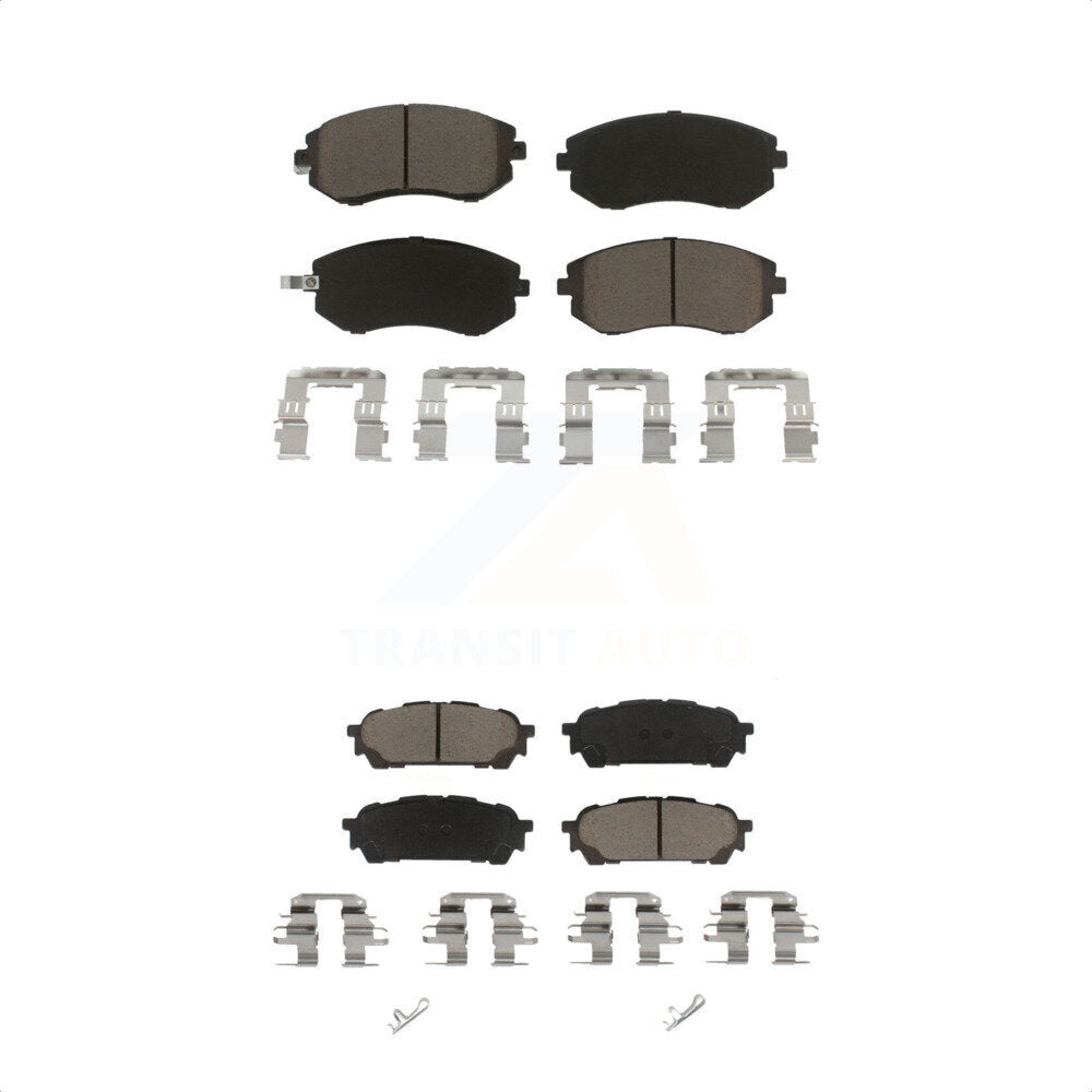 [Avant + Arrière] Kit de plaquette (céramique) de frein pour Subaru Forester Impreza Saab 9-2X KCX-100113 par CMX