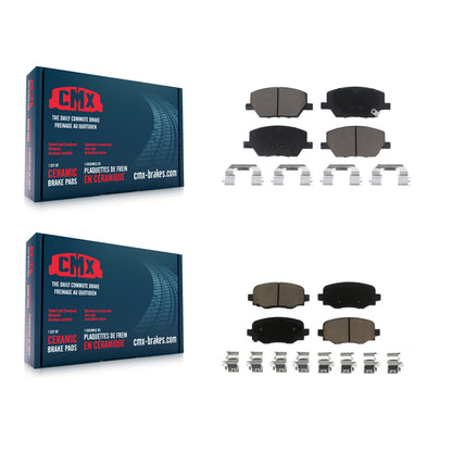 [Avant + Arrière] Kit de plaquette (céramique) de frein pour Jeep Renegade Fiat 500X KCX-100114