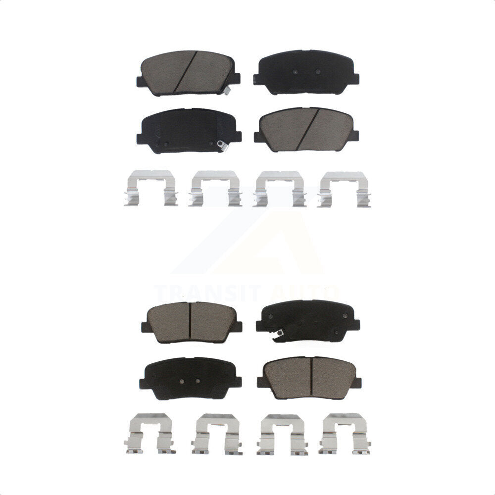 [Avant + Arrière] Kit de plaquette (céramique) de frein pour Hyundai Genesis Coupe KCX-100116 par CMX
