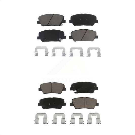 [Avant + Arrière] Kit de plaquette (céramique) de frein pour Hyundai Genesis Coupe KCX-100116 par CMX