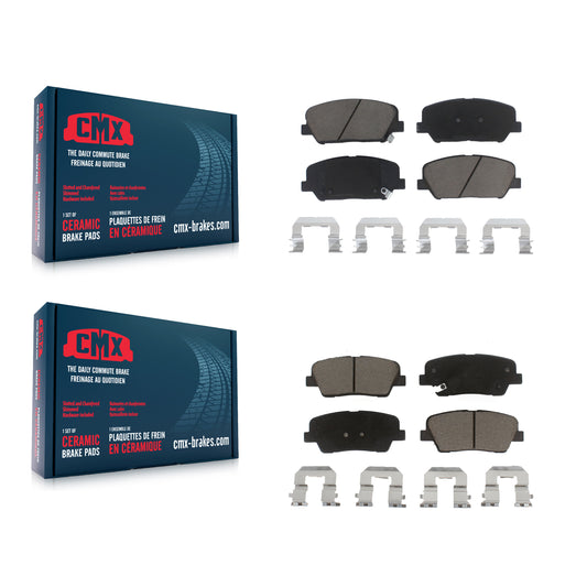 [Avant + Arrière] Kit de plaquette (céramique) de frein pour Hyundai Genesis Coupe KCX-100116