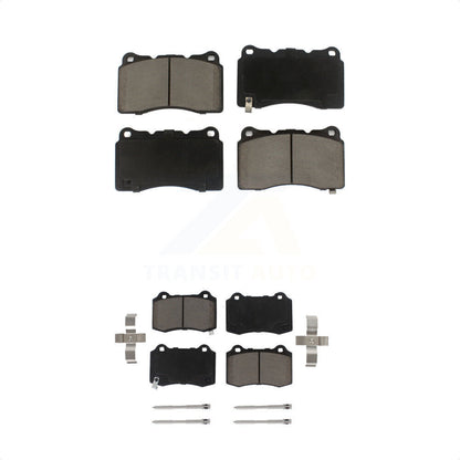 [Avant + Arrière] Kit de plaquette (céramique) de frein pour Tesla S Hyundai Genesis Coupe KCX-100117 par CMX