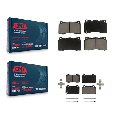 [Avant + Arrière] Kit de plaquette (céramique) de frein pour Tesla S Hyundai Genesis Coupe KCX-100117