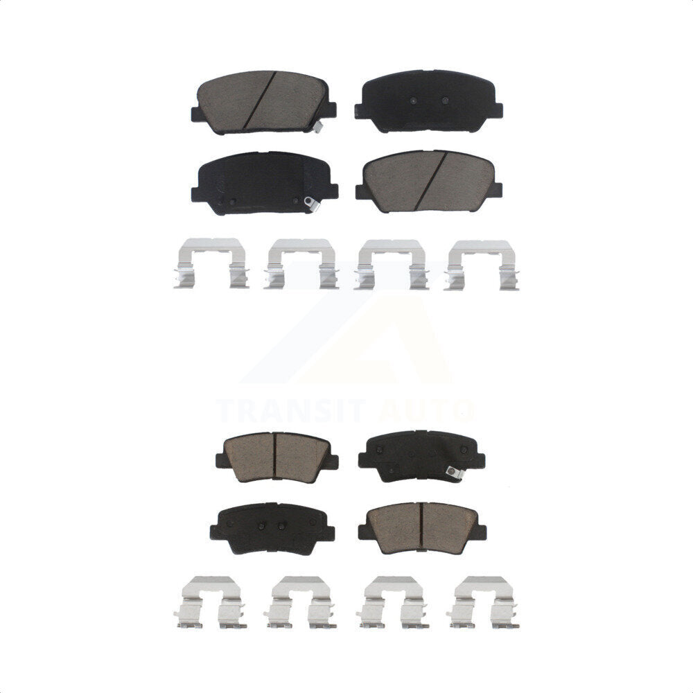 [Avant + Arrière] Kit de plaquette (céramique) de frein pour Kia Optima 2.0L KCX-100119 par CMX