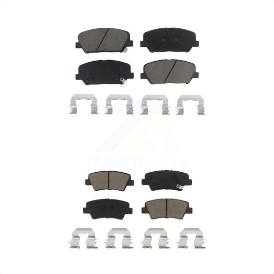 [Avant + Arrière] Kit de plaquette (céramique) de frein pour Kia Optima 2.0L KCX-100119 par CMX