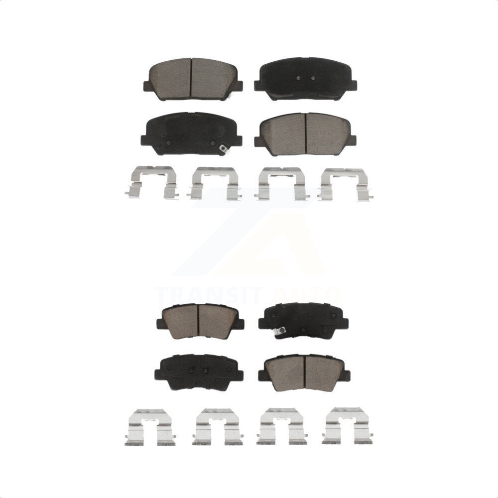 [Avant + Arrière] Kit de plaquette (céramique) de frein pour Kia Forte Forte5 Koup KCX-100122 par CMX