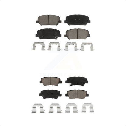 [Avant + Arrière] Kit de plaquette (céramique) de frein pour Kia Forte Forte5 Koup KCX-100122 par CMX
