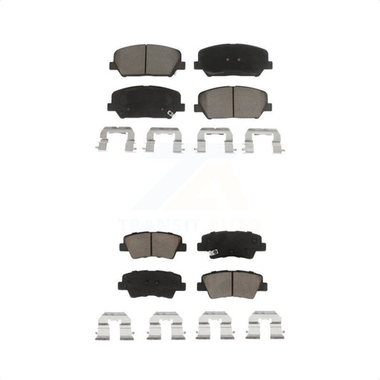 [Avant + Arrière] Kit de plaquette (céramique) de frein pour Kia Forte Forte5 Koup KCX-100122 par CMX