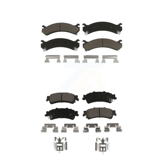 [Avant + Arrière] Kit de plaquette (céramique) de frein pour Cadillac DeVille DTS Chevrolet Silverado 3500 GMC Sierra KCX-100126 par CMX