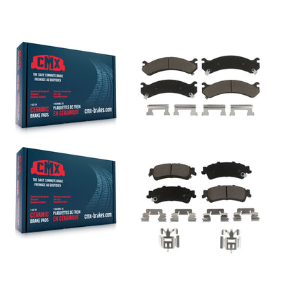 [Avant + Arrière] Kit de plaquette (céramique) de frein pour Cadillac DeVille DTS Chevrolet Silverado 3500 GMC Sierra KCX-100126