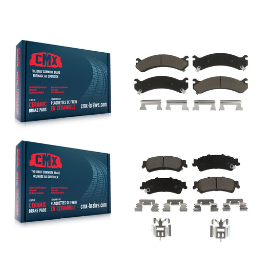 [Avant + Arrière] Kit de plaquette (céramique) de frein pour Cadillac DeVille DTS Chevrolet Silverado 3500 GMC Sierra KCX-100126