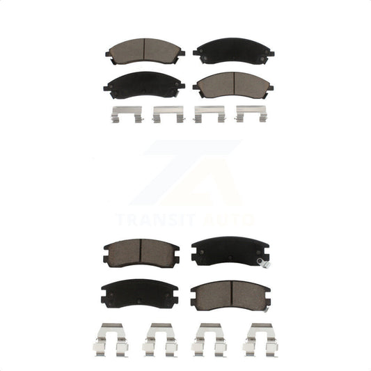 [Avant + Arrière] Kit de plaquette (céramique) de frein pour 2004 Pontiac Bonneville GXP KCX-100127 par CMX
