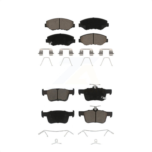 [Avant + Arrière] Kit de plaquette (céramique) de frein pour Honda Civic KCX-100130 par CMX