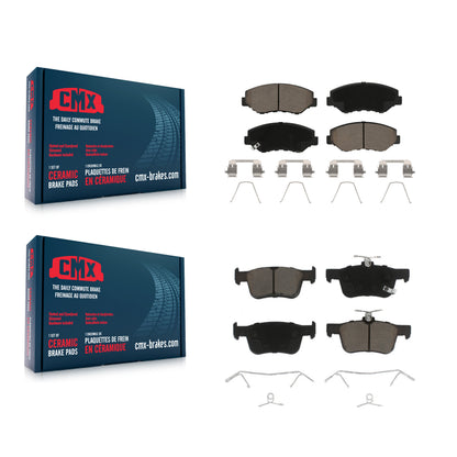 [Avant + Arrière] Kit de plaquette (céramique) de frein pour Honda Civic KCX-100130